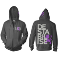 Destabalise Hoodie (Charcoal)