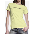 Scribble Logo Women's T-Shirt - Yellow