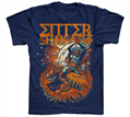 Lion vs. Dinosaur Navy T-Shirt