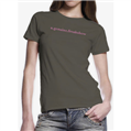 Scribble Logo Women's T-Shirt - Olive