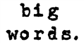 Big Words