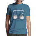 Oftentimes Escalators T-Shirt - Aqua